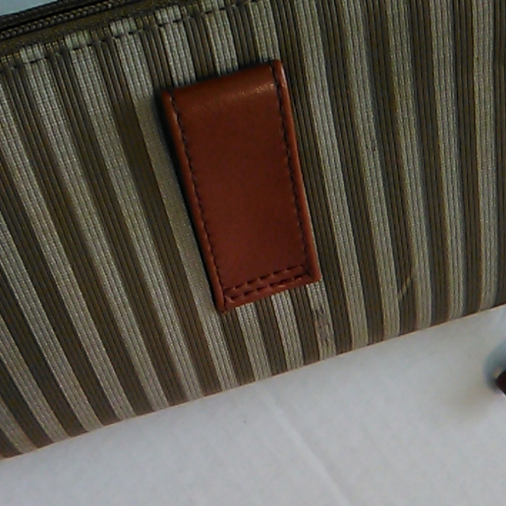 Striped dress fanny pack or shoulder bag - Picture 6 of 8